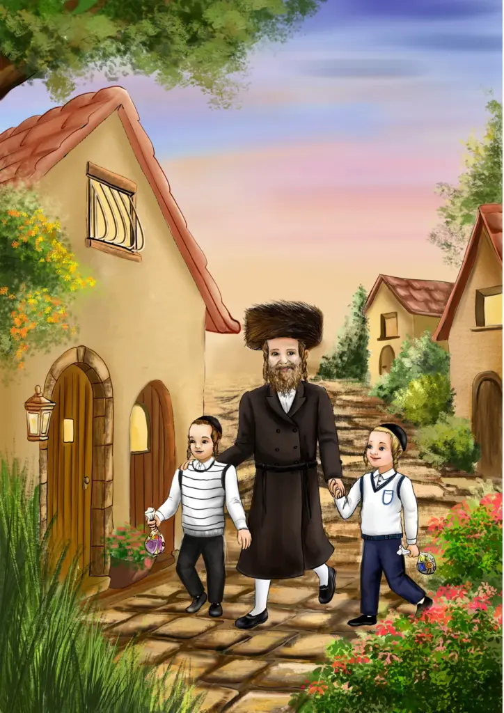 עטיפת ספר, איור של נחמי הברפלד